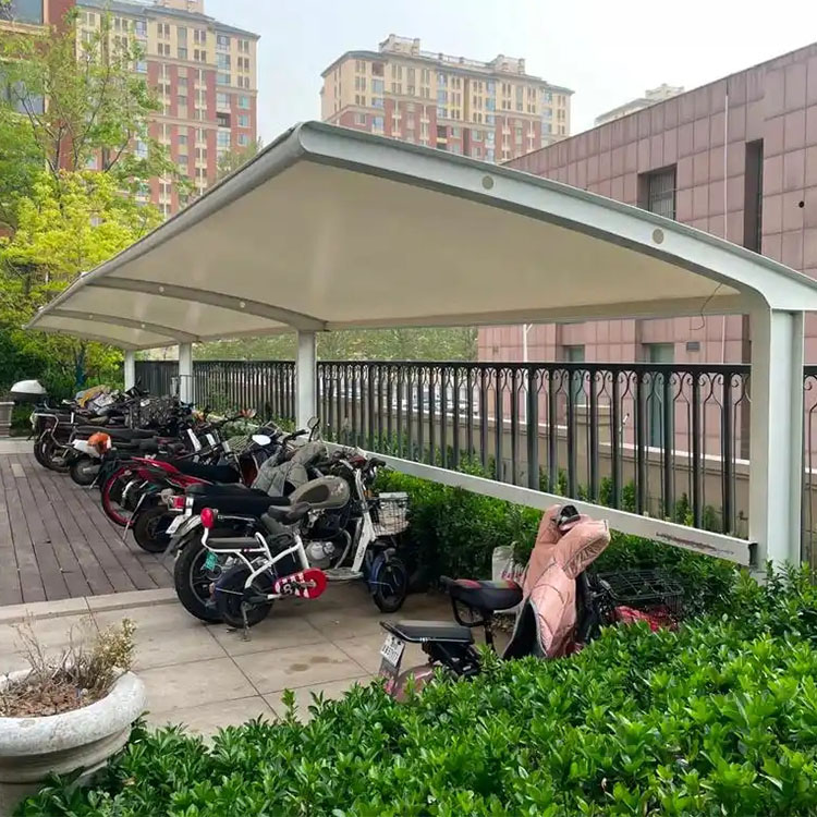 青神县膜结构电动车棚